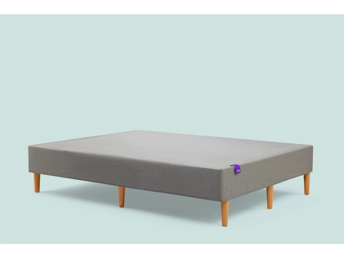 Purple Platform Bed Frame With Headboard